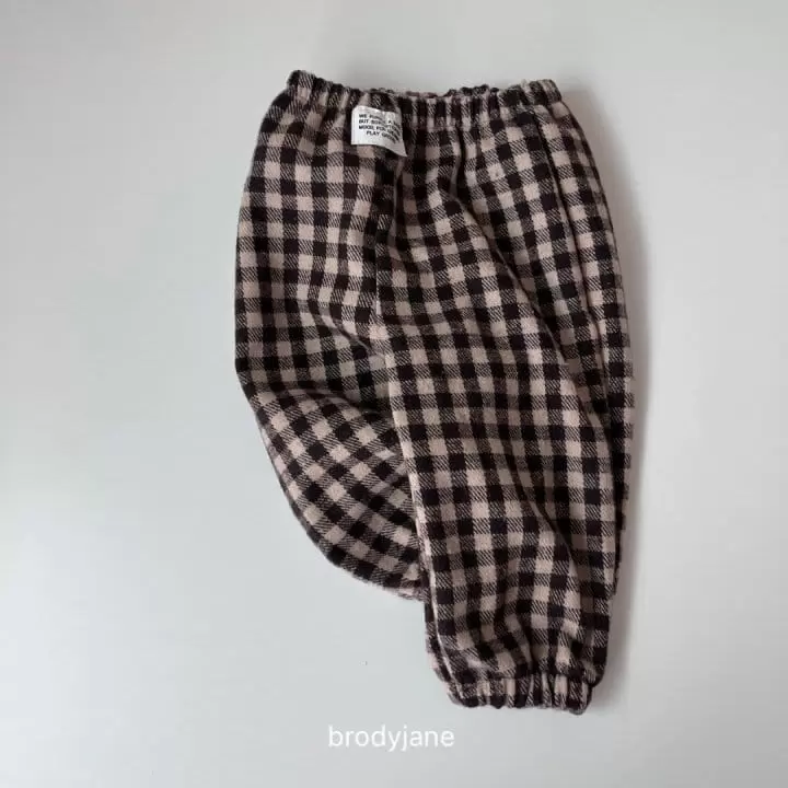 Brody Jane - Korean Children Fashion - #littlefashionista - W Check Jogger Pants - 5