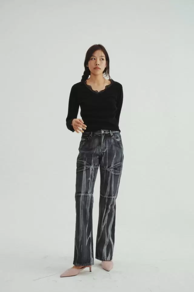 Charlotte - Korean Women Fashion - #momslook - Coating Denim - 6