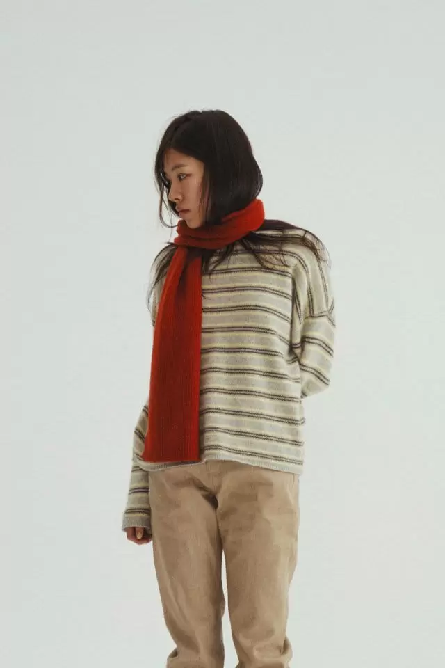 Charlotte - Korean Women Fashion - #momslook - Raccoon ST Knit - 7