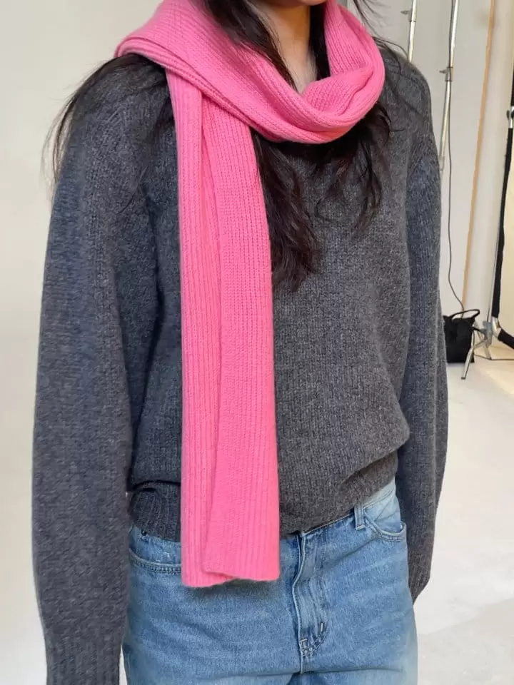 Charlotte - Korean Women Fashion - #momslook - W Muffler - 8