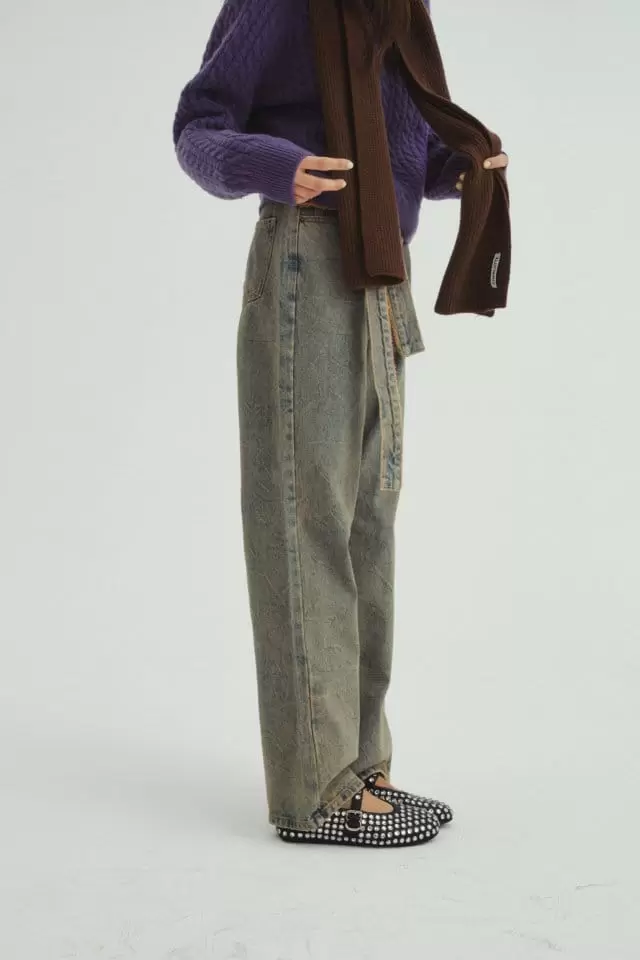 Charlotte - Korean Women Fashion - #momslook - 956 String Denim - 5
