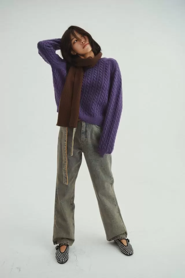 Charlotte - Korean Women Fashion - #momslook - 956 String Denim - 7