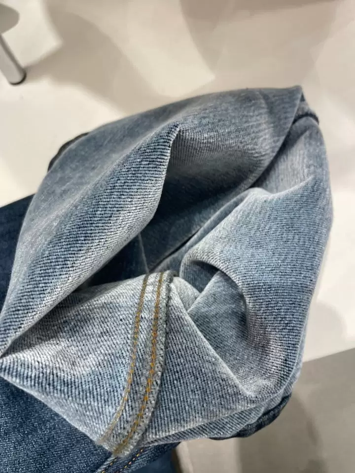 Charlotte - Korean Women Fashion - #momslook - 969 Fleece Denim - 10