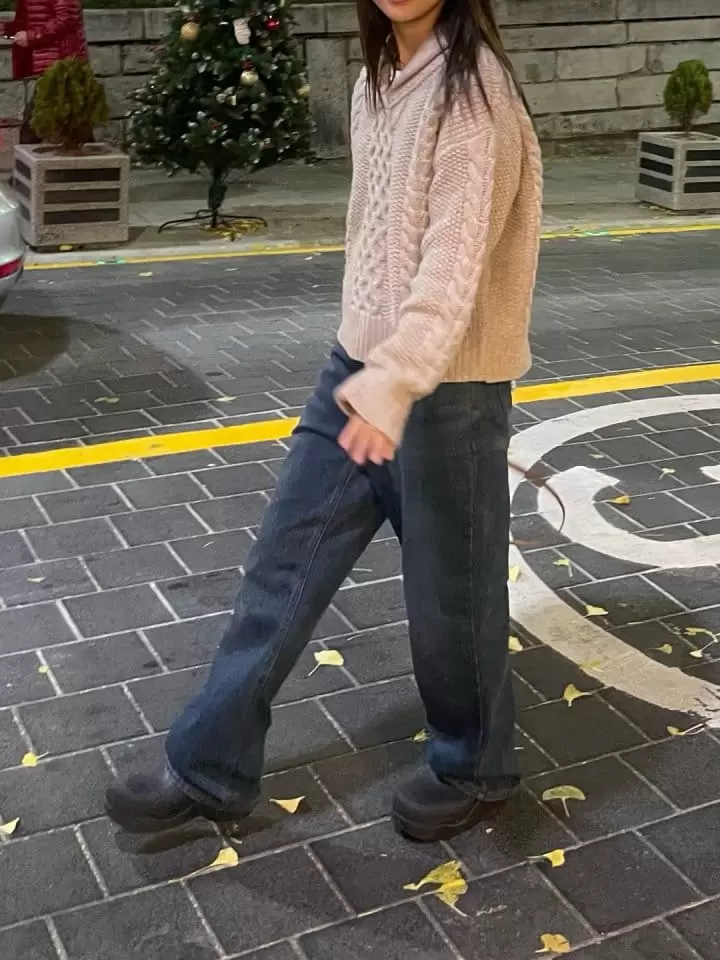 Charlotte - Korean Women Fashion - #thelittlethings - 969 Fleece Denim - 4