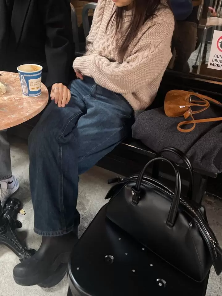 Charlotte - Korean Women Fashion - #momslook - 969 Fleece Denim - 6
