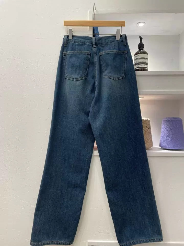 Charlotte - Korean Women Fashion - #momslook - 969 Fleece Denim - 8