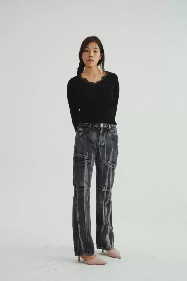 Charlotte - Korean Women Fashion - #womensfashion - Coating Denim - 5