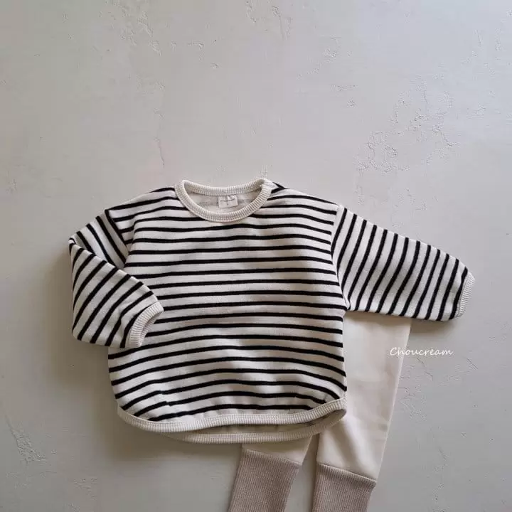 Choucream - Korean Baby Fashion - #babyboutique - Winter ST Piping Tee - 5
