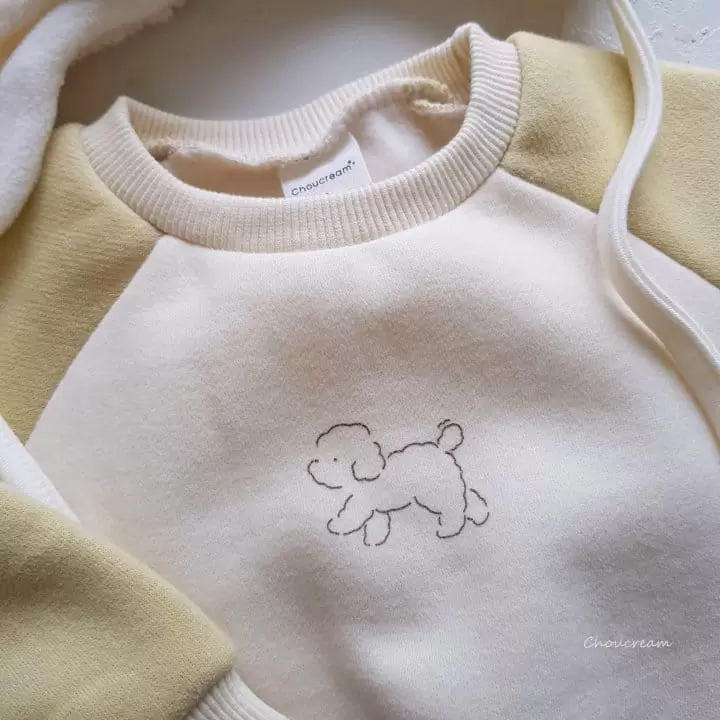 Choucream - Korean Baby Fashion - #babyboutiqueclothing - Puppy Sweatshirt - 5