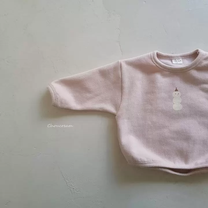 Choucream - Korean Baby Fashion - #babyclothing - Snowman Tee - 9