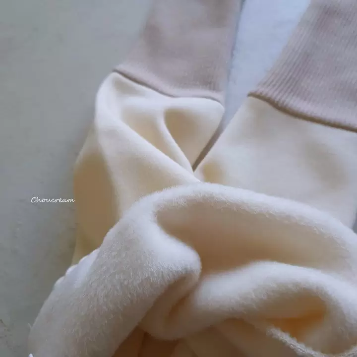 Choucream - Korean Baby Fashion - #babyclothing - Rib Color Mink Leggings - 5