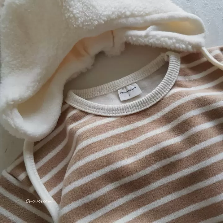 Choucream - Korean Baby Fashion - #babygirlfashion - Winter ST Piping Tee - 10