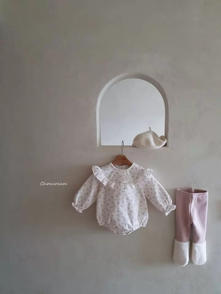 Choucream - Korean Baby Fashion - #babyoninstagram - Small Flower Body Suit - 8