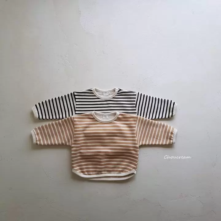 Choucream - Korean Baby Fashion - #babywear - Winter ST Piping Tee