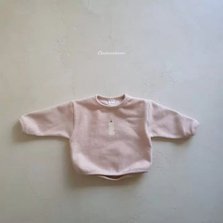 Choucream - Korean Baby Fashion - #smilingbaby - Snowman Tee - 6