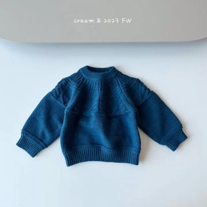 Cream Bbang - Korean Children Fashion - #Kfashion4kids - Knit Sweater