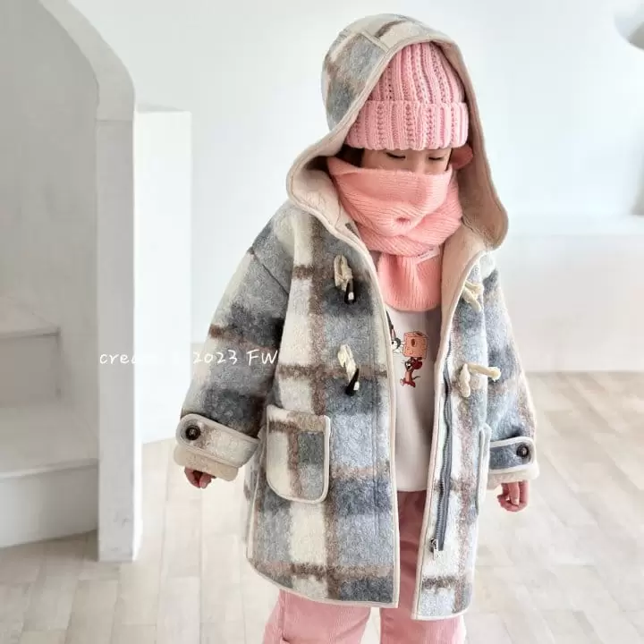Cream Bbang - Korean Children Fashion - #designkidswear - Check Mustang - 8