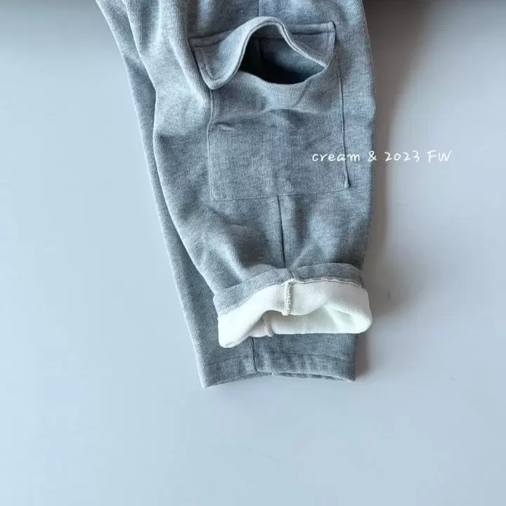 Cream Bbang - Korean Children Fashion - #discoveringself - Banding Hardtack Wide Pants