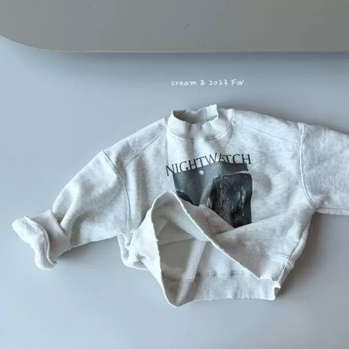 Cream Bbang - Korean Children Fashion - #kidsstore - Fluffy Half Turtleneck Sweatshirt