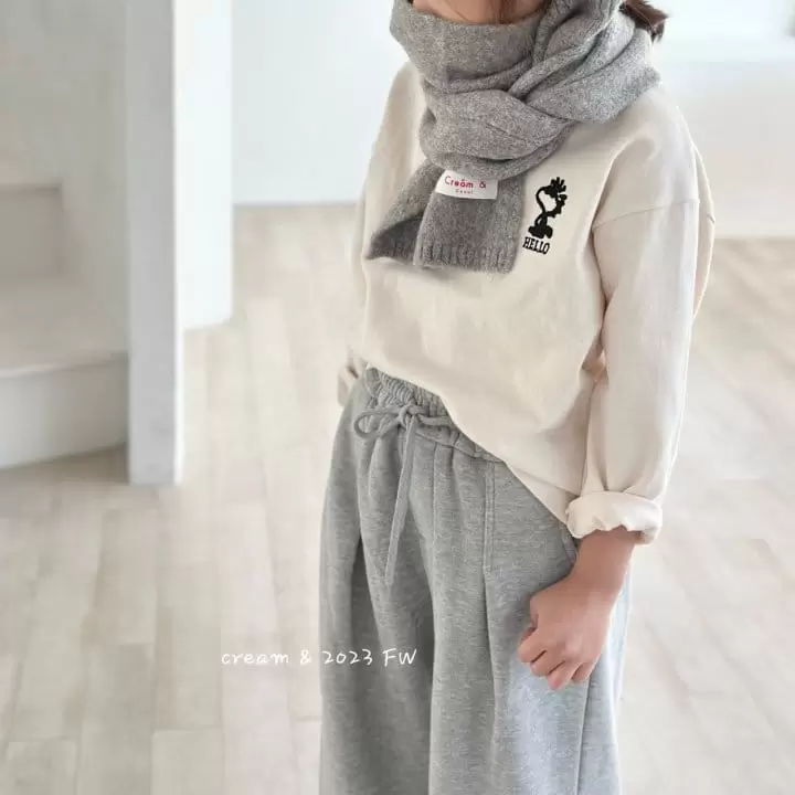Cream Bbang - Korean Children Fashion - #kidzfashiontrend - Fluffy Pintuck Wide Pants - 3