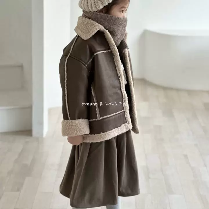 Cream Bbang - Korean Children Fashion - #littlefashionista - W Simple Skirt