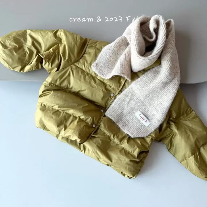 Cream Bbang - Korean Children Fashion - #littlefashionista - Down Short Padding - 8