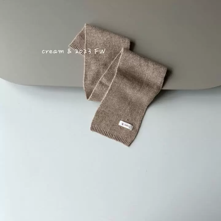 Cream Bbang - Korean Children Fashion - #magicofchildhood - W Basic Muffler - 5