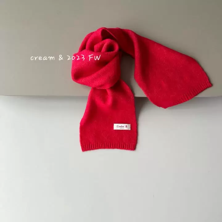 Cream Bbang - Korean Children Fashion - #minifashionista - W Basic Muffler - 6