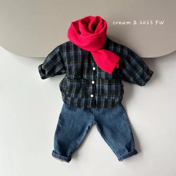 Cream Bbang - Korean Children Fashion - #todddlerfashion - W Basic Muffler - 8