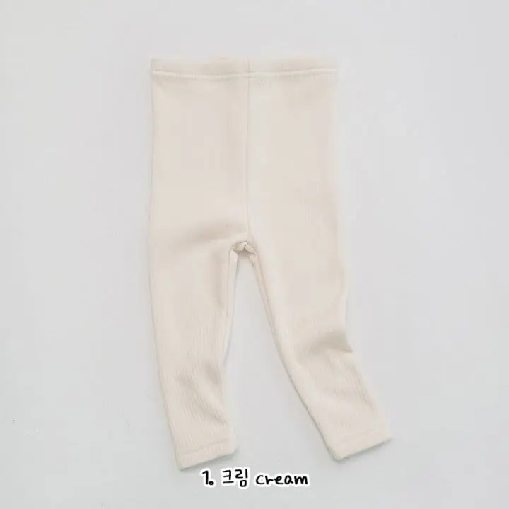 Daily Daily - Korean Children Fashion - #fashionkids - Kids Rib Mink Leggings - 2