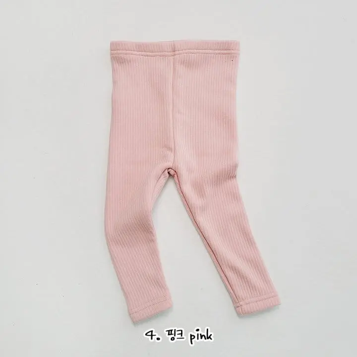 Daily Daily - Korean Children Fashion - #kidzfashiontrend - Kids Rib Mink Leggings - 5