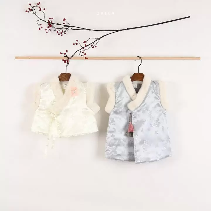 Dalla - Korean Children Fashion - #childrensboutique - Happy Day Girl Vest - 3