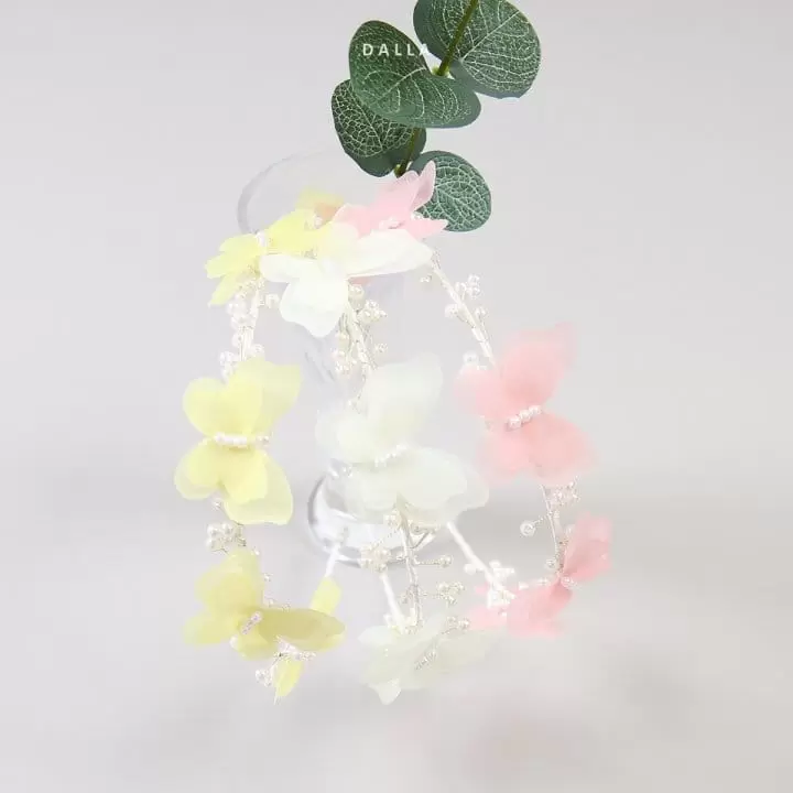 Dalla - Korean Children Fashion - #minifashionista - Butterfly Hair Band