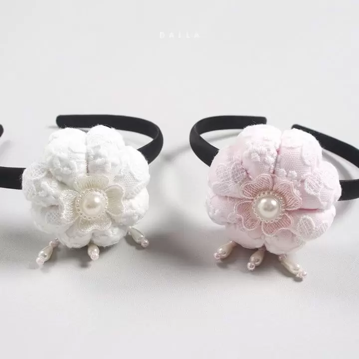 Dalla - Korean Children Fashion - #prettylittlegirls - Hanbok Amber Hair Band - 3