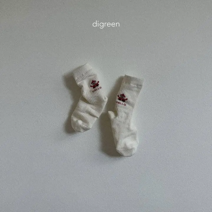 Digreen - Korean Children Fashion - #littlefashionista - Ho Ho Socks - 10