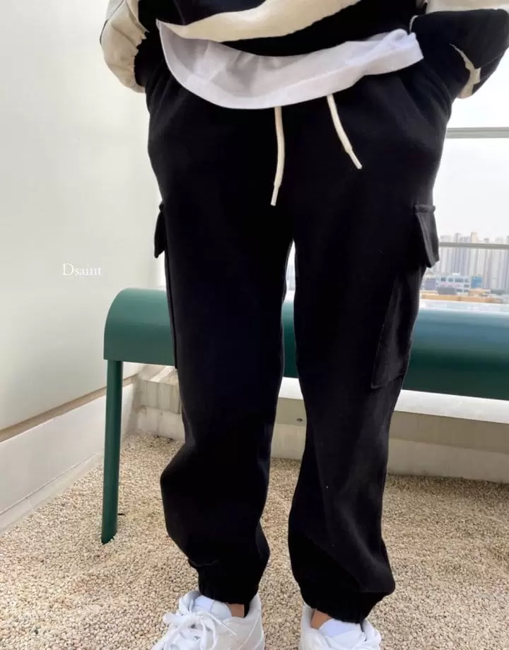 Dsaint - Korean Children Fashion - #Kfashion4kids - Fit Cargo String Pants - 10