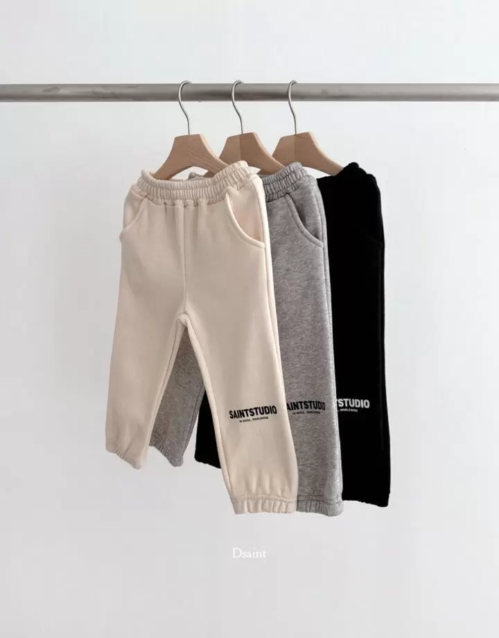 Dsaint - Korean Children Fashion - #childofig - World Jogger Pants