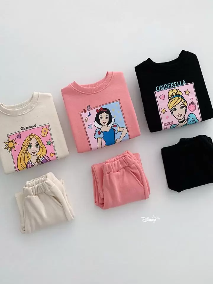 Dsaint - Korean Children Fashion - #childofig - Pretty Princess Puff Fleece Top Bottom Set