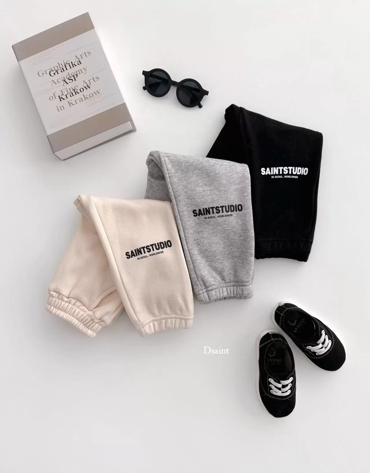 Dsaint - Korean Children Fashion - #designkidswear - World Jogger Pants - 3