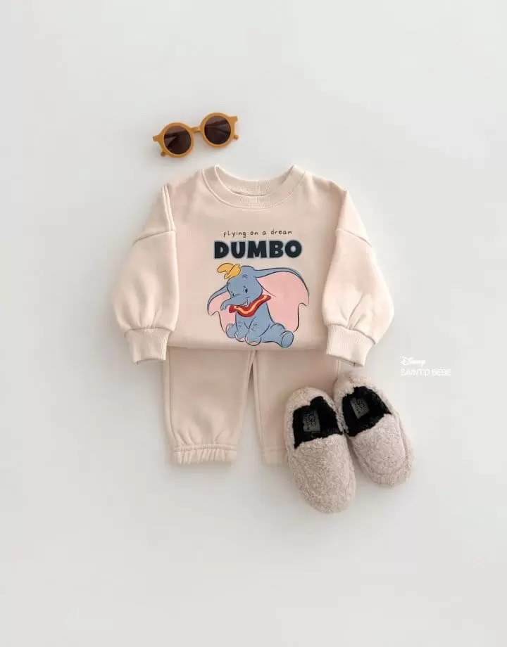 Dsaint - Korean Children Fashion - #designkidswear - Flying D Fleece Top Bottom Set - 6