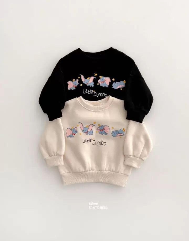 Dsaint - Korean Children Fashion - #kidsshorts - Little D Fleece Sweatshirt - 2