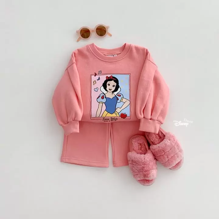 Dsaint - Korean Children Fashion - #kidsshorts - Pretty Princess Puff Fleece Top Bottom Set - 6