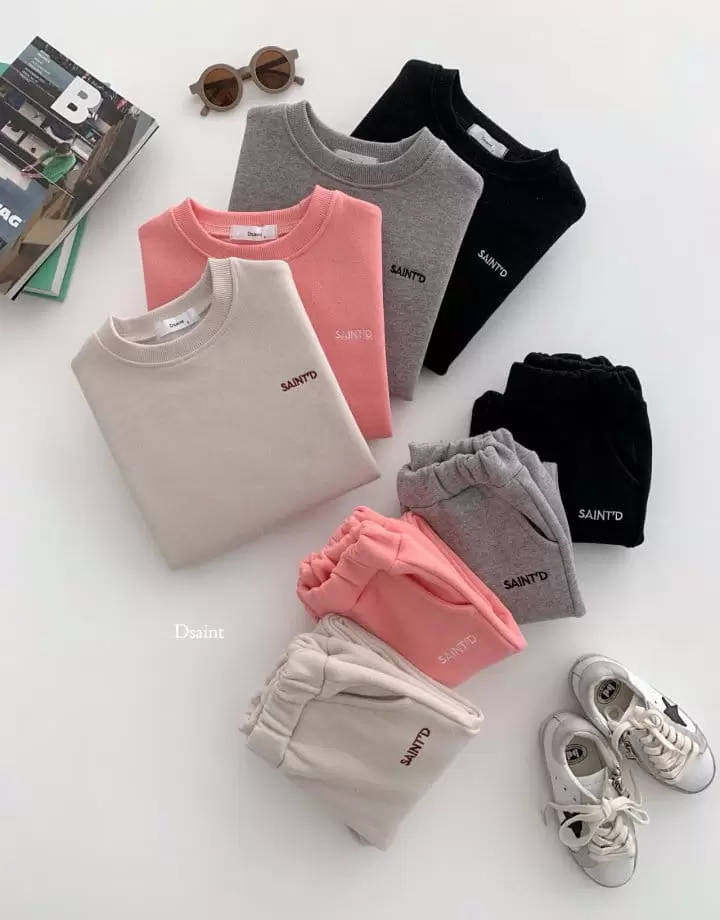 Dsaint - Korean Children Fashion - #kidsshorts - Fleece Jogger Pants - 3