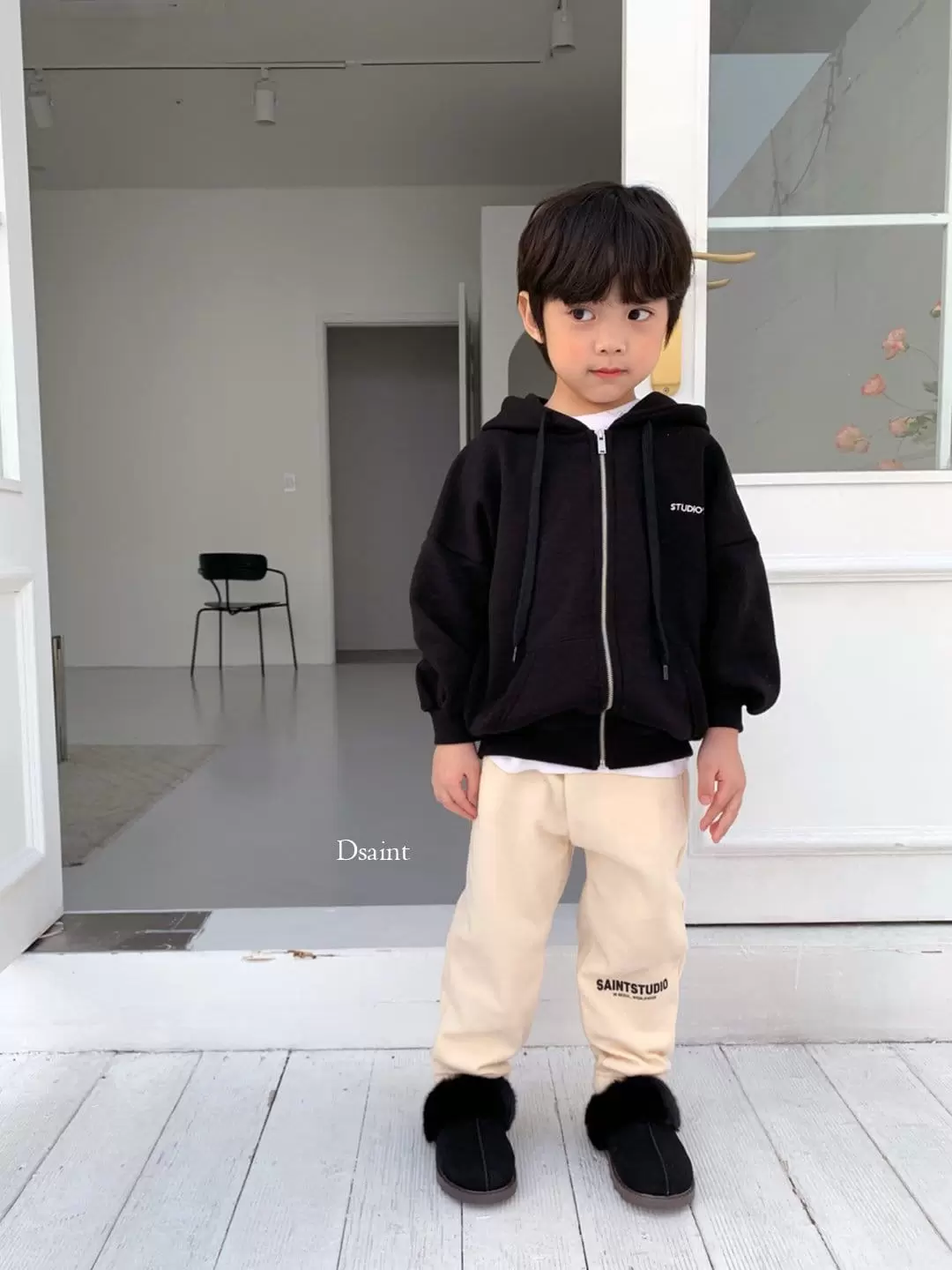 Dsaint - Korean Children Fashion - #kidsstore - World Jogger Pants - 7
