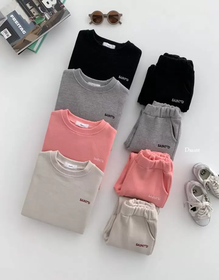 Dsaint - Korean Children Fashion - #kidsshorts - Fleece Jogger Pants - 4
