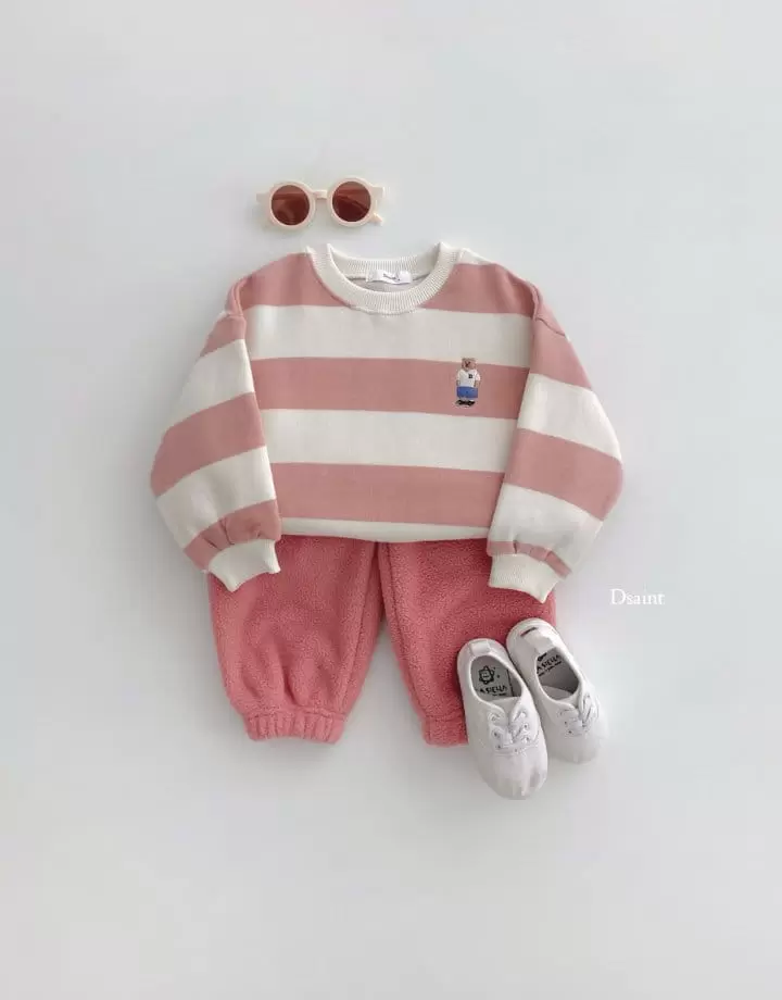 Dsaint - Korean Children Fashion - #kidzfashiontrend - Big Bear Fleece Sweatshirt - 7