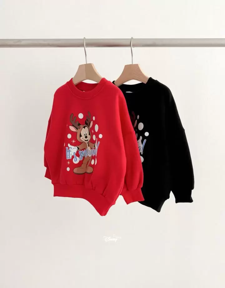 Dsaint - Korean Children Fashion - #littlefashionista - Rudolph M Fleece Sweatshirt