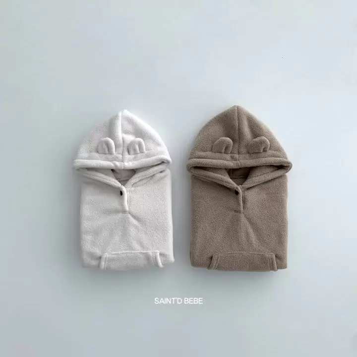Dsaint - Korean Children Fashion - #littlefashionista - Bear Bboggle Hoody - 6