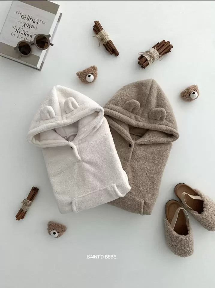Dsaint - Korean Children Fashion - #minifashionista - Bear Bboggle Hoody - 8