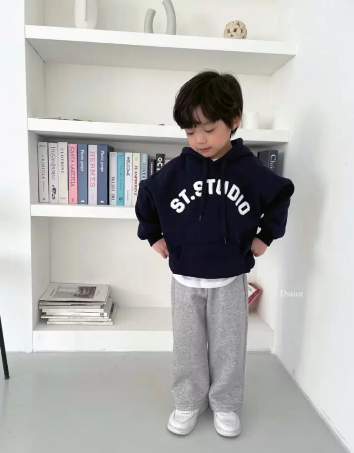 Dsaint - Korean Children Fashion - #stylishchildhood - Pom Wide Fleece Pants - 12